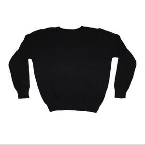 Black Knitted Sweater